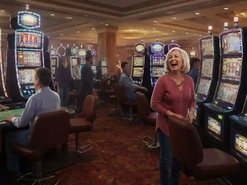 Vivamax 2024 happy person playing a slot game and reacting to a winning spin.