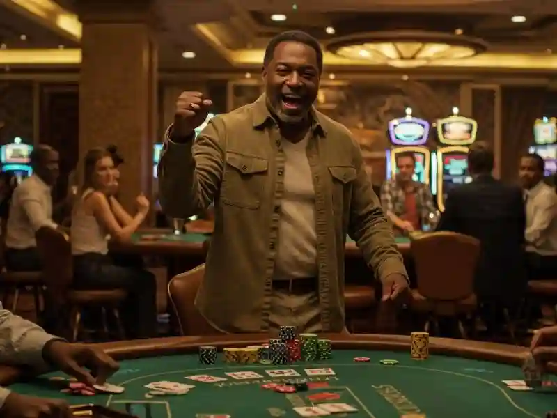 Vivamax Philippines roulette player placing a joyful bet with a big smile.