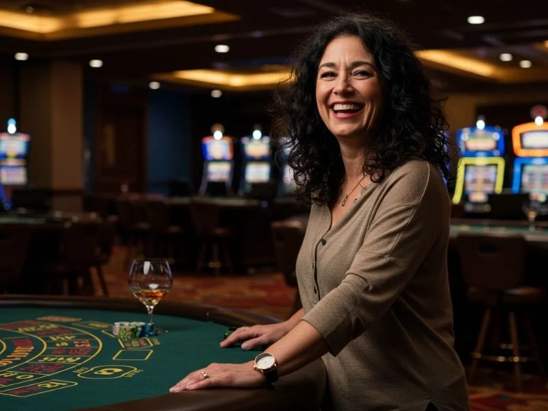 Biba Max Joyful Baccarat Table Bet Winner casino thrill