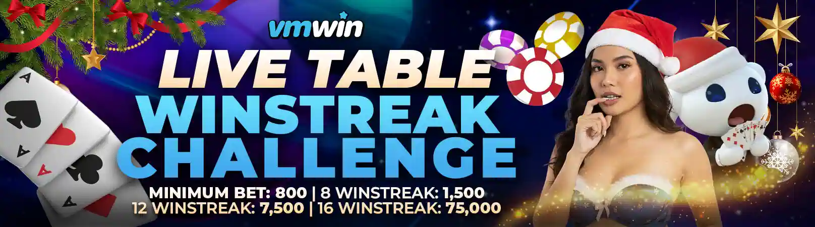 live table winstreak challenge vmwin