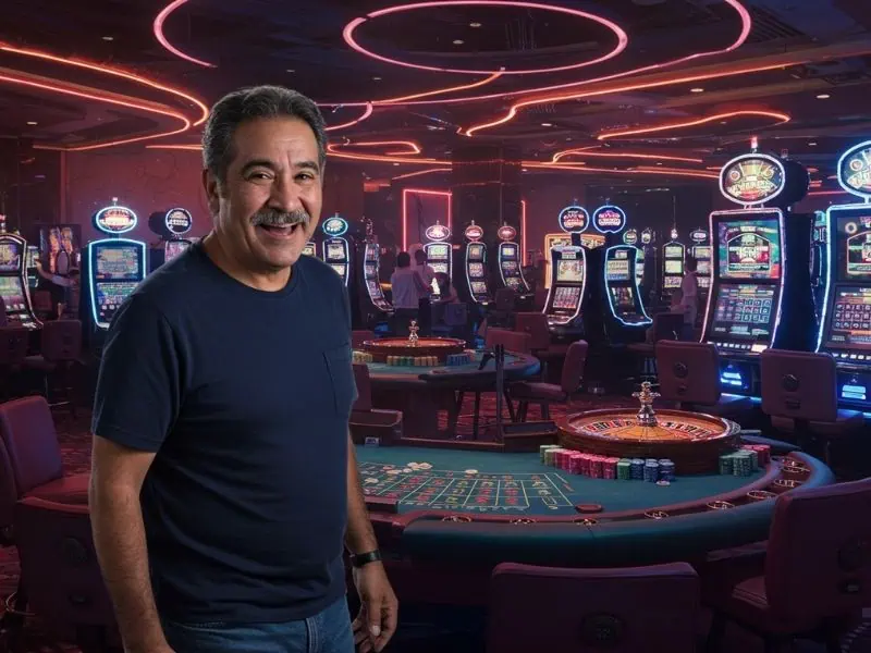 Paluwagan Vivamax Roulette Player Smiling After Spin winning joy