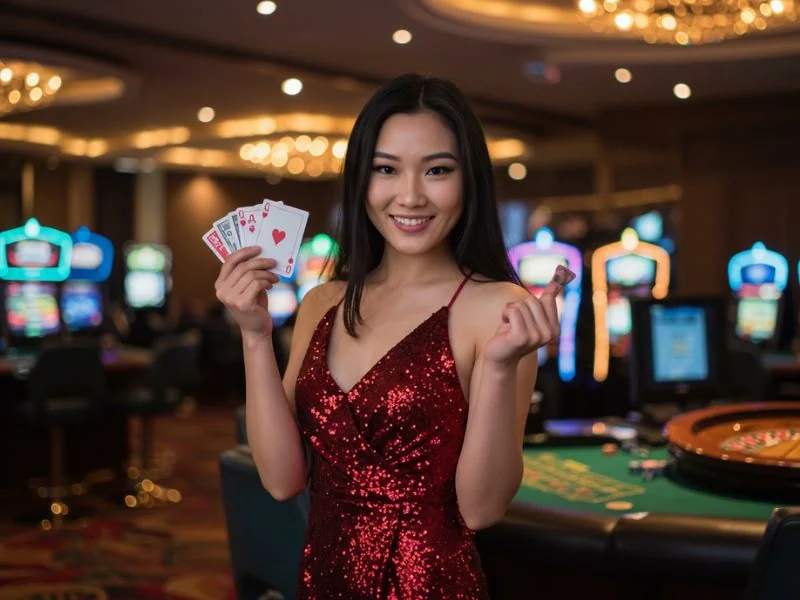 Top 1 Vivamax Joyful Man With Winning Poker Hand victorious smile