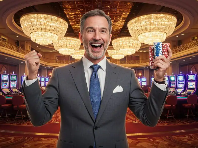 Viva Maxwin Winner Casino Scene triumphant vibe