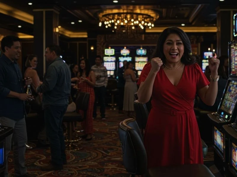 Vivamax Eks Joyful Player Spinning Slot Reels vibrant action