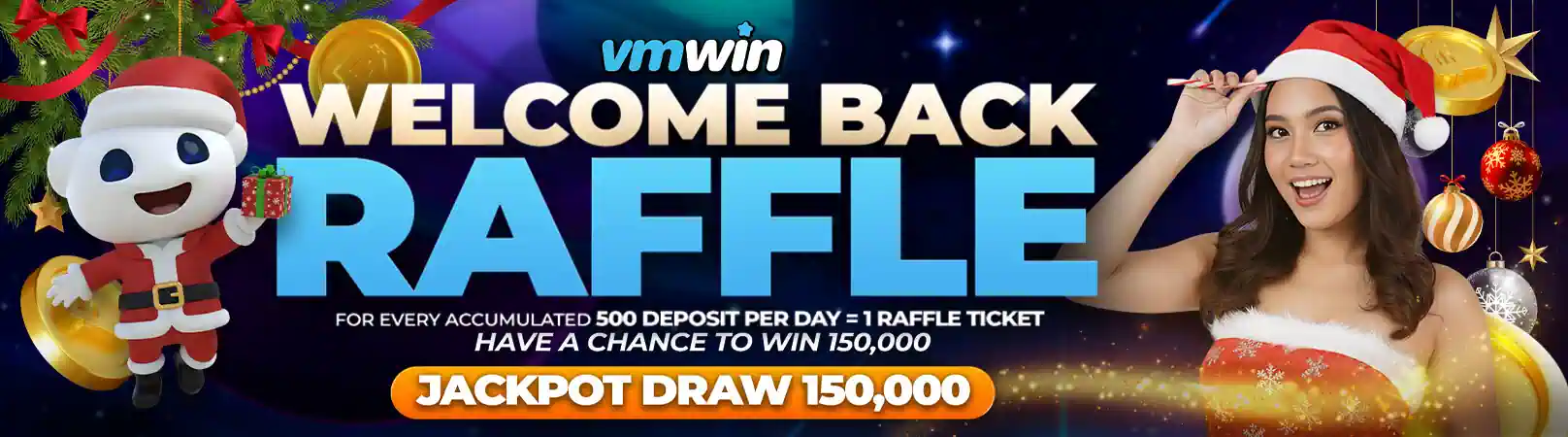 Welcome Back Raffle VMWIN