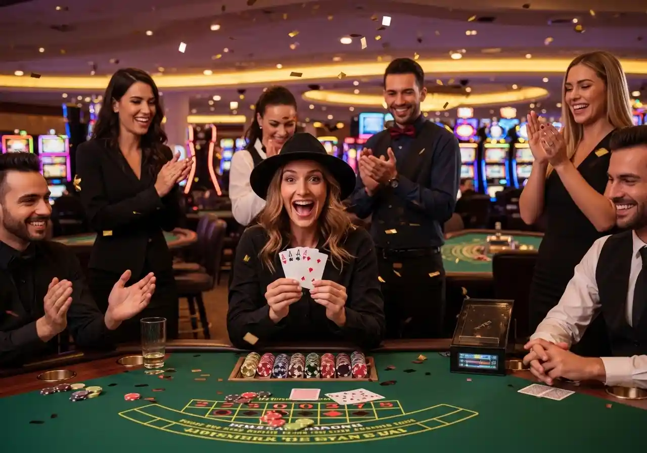 Extra Service Smiling Baccarat Cards Vivamaxwin exciting table moment