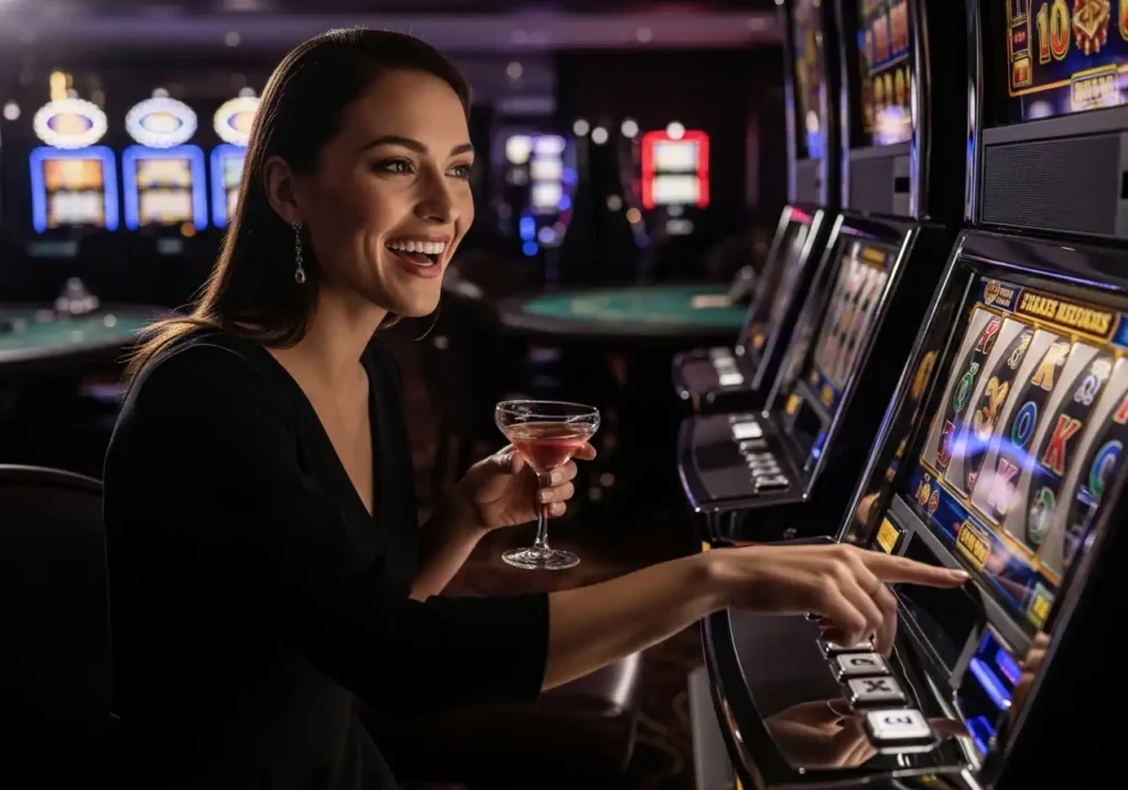 Pagcor Gel Smiling Slot Player VMWIN happy spin