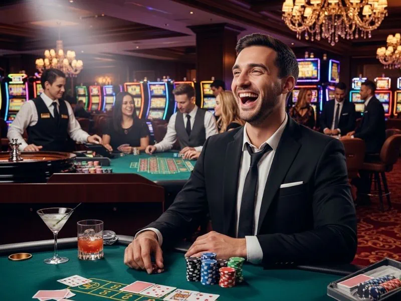 Super 88 Smiling Baccarat Cards VMwin cheerful moment