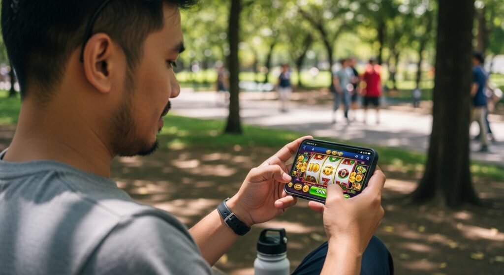 Ph Casino mobile gaming experience on smartphone