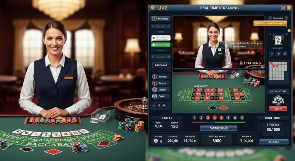 Ph Casino live dealer real-time gaming experience